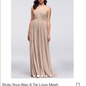 Style Your Way Bridesmaids Dress, Biscotti